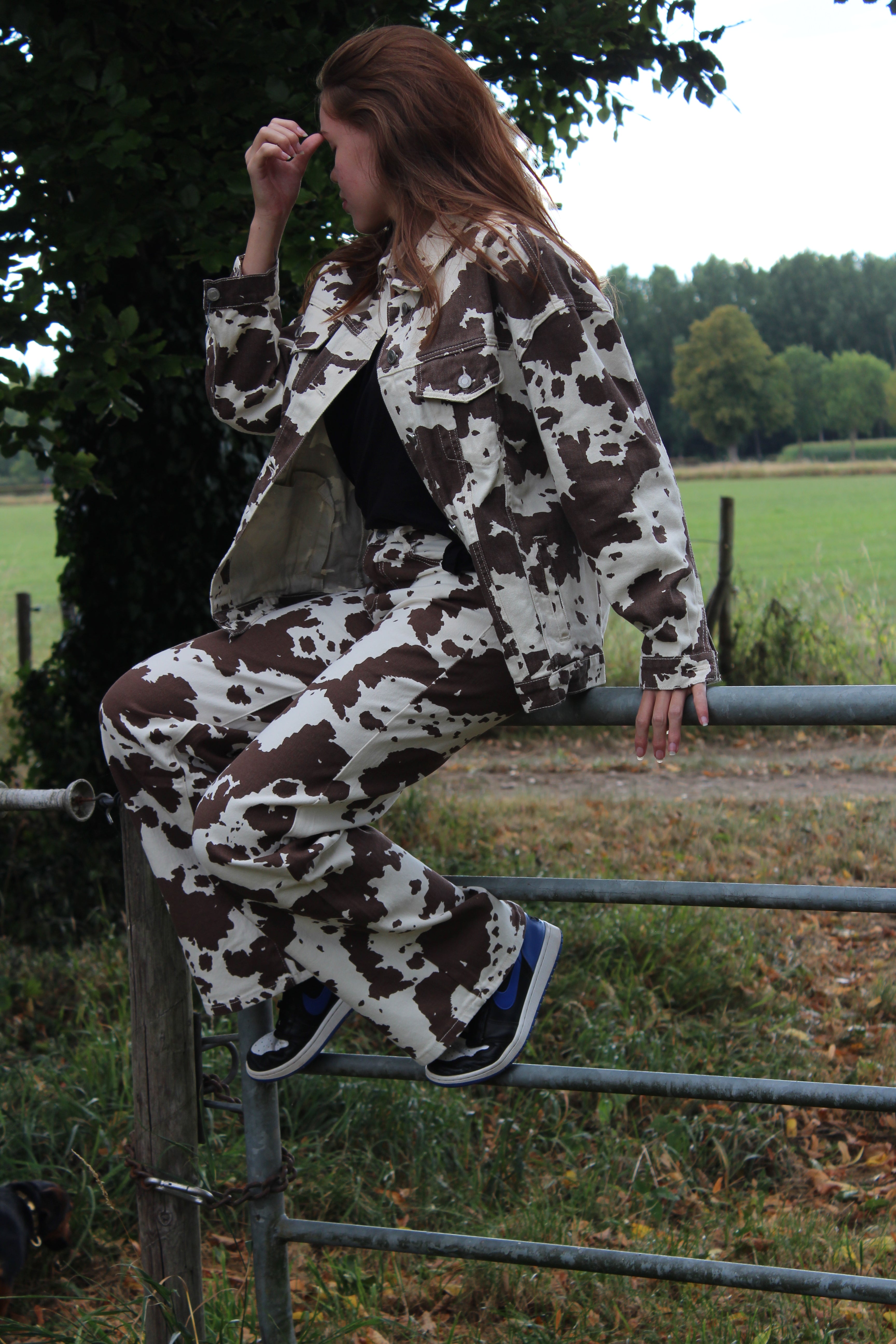 Cow Pants Brown