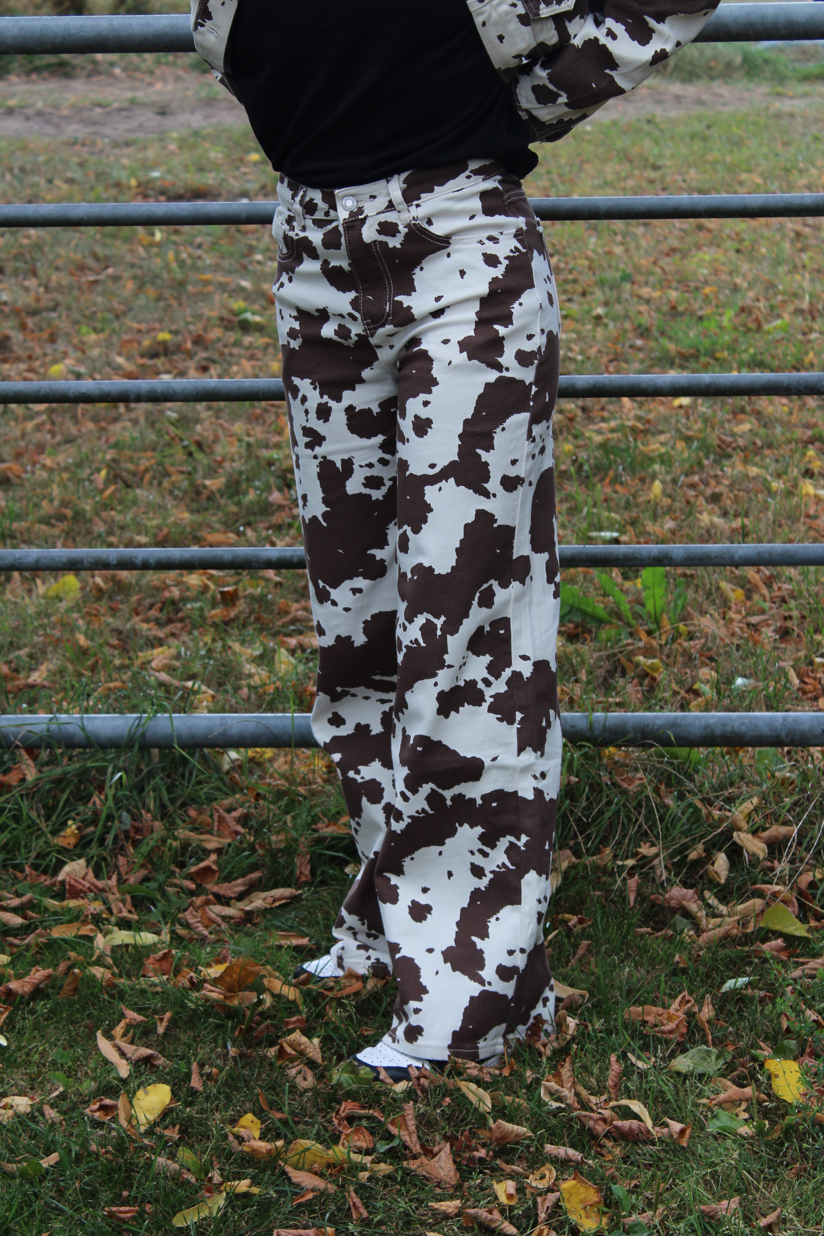 Cow Pants Brown