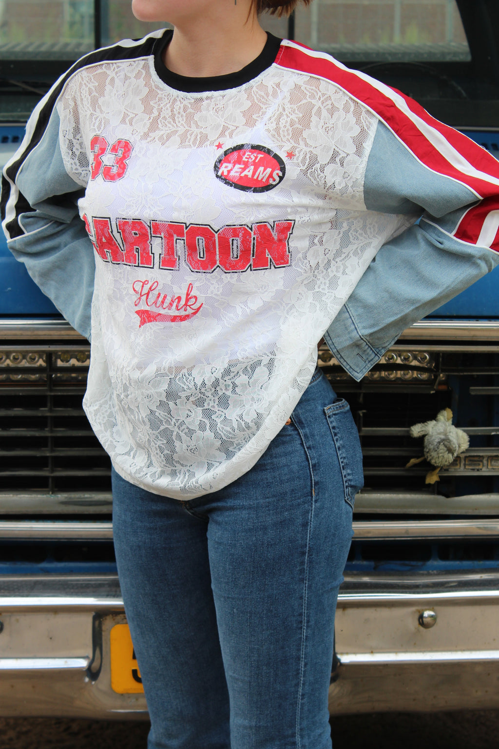 Baseball Top Kant White